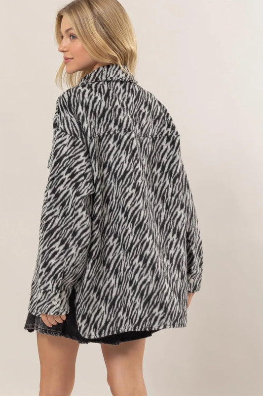 Mena Zebra Jacket