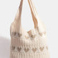 Heart Crochet Tote Bag